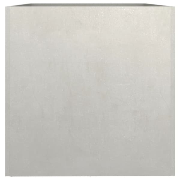 Odlingslåda silver 62x47x46 cm rostfritt stål