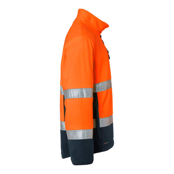 264 Fleece Fluorescent orange/navy Unisex