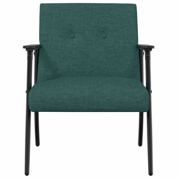 fåtölj Mörkgrön tyg
