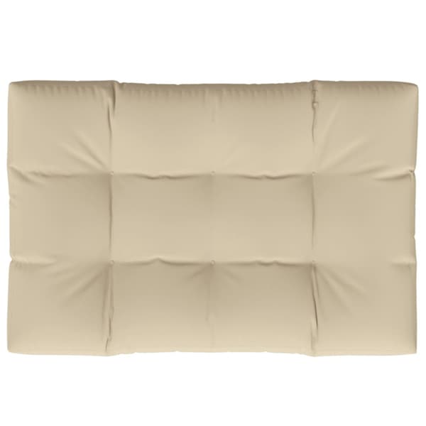 Palldyna beige 120x80x12 cm tyg