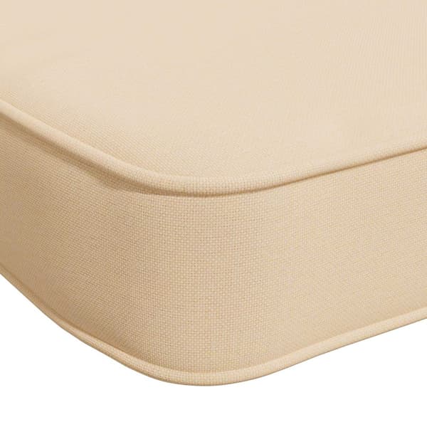 2-delade Bänk Kuddar VUGHT 2 st 100% Polyester Gräddvit
