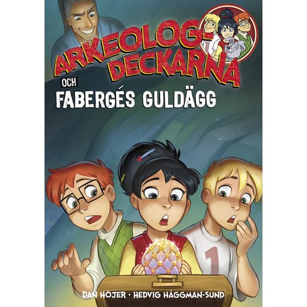 Arkeologdeckarna och Fabergés guldägg (bok, kartonnage)
