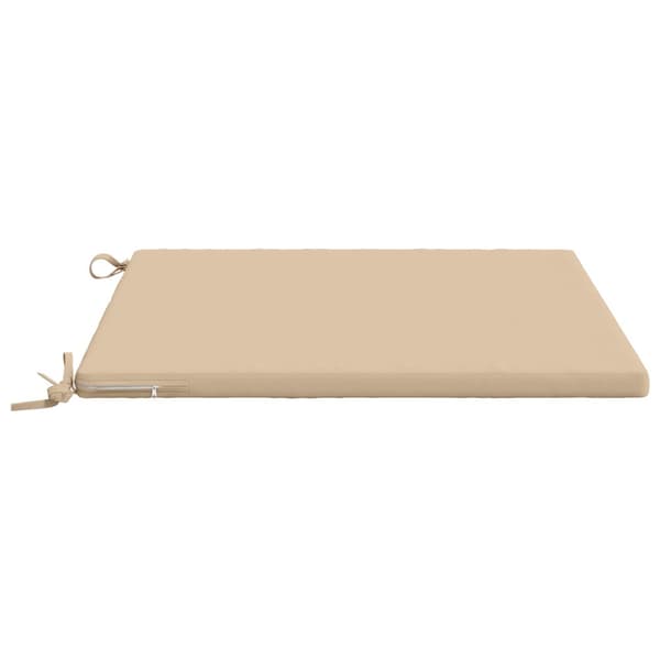 1-delad Sittdyna SOEST 100% Polyester Gräddvit 80 x 80 x 3 cm