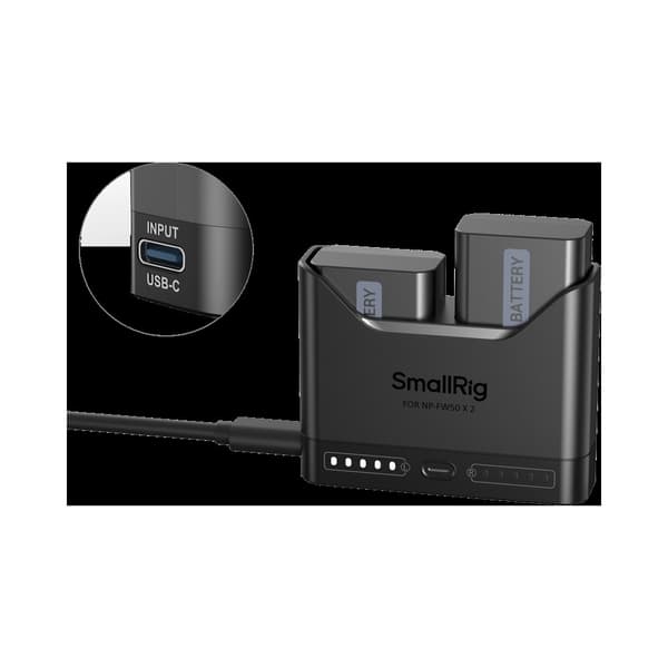 SmallRig 5493 Camera Battery Charger for NP-FW50