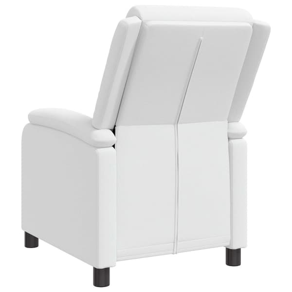 Recliner Vit Konstläder