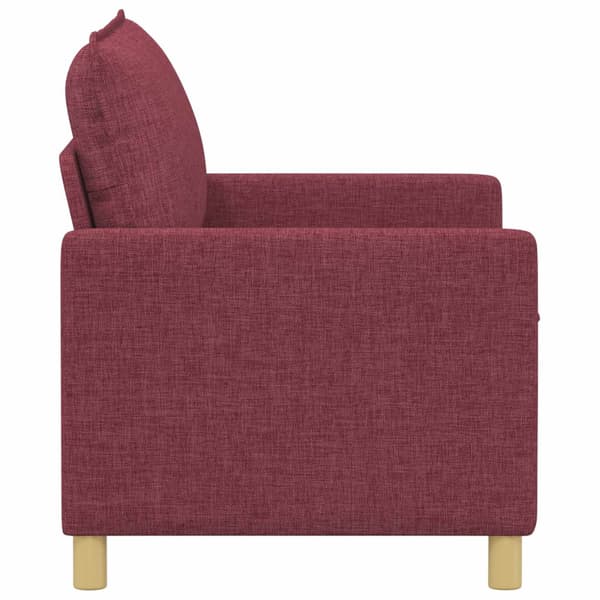 Soffa Vinröd Tyg