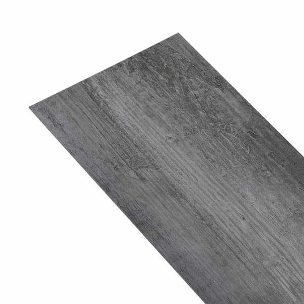 Golvplankor 18 pcs Grå 5,26 m² PVC