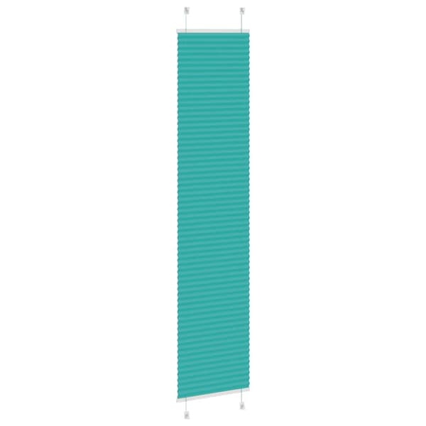Plisserad persienn bensingrön 40x200 cm tyg bredd 39,4 cm