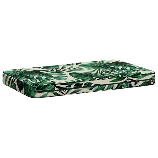 1-delad Bänk Kudde VUGHT 100% Polyester Bladmönster