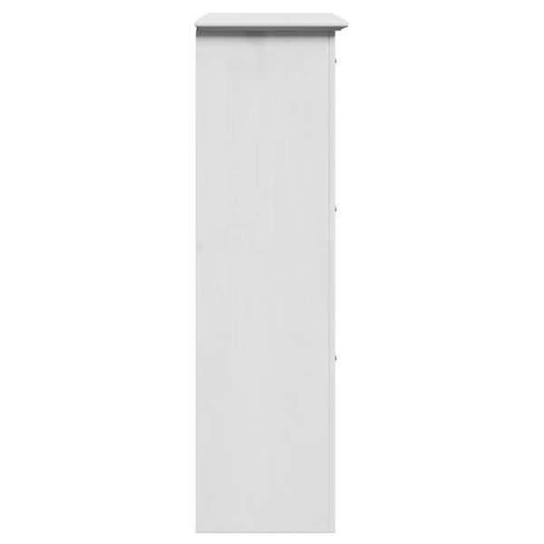 Skohylla BODO vit 80x35x118 cm