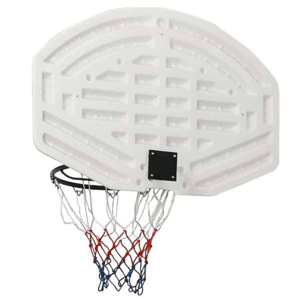 Basketplatta vit 90x60x2 cm polyeten