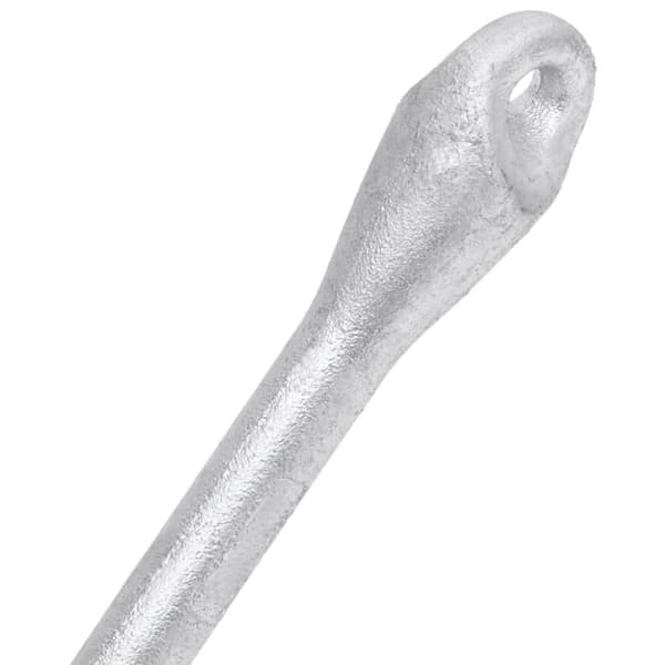 Hopfällbart ankare silver 3,2 kg smidbart järn