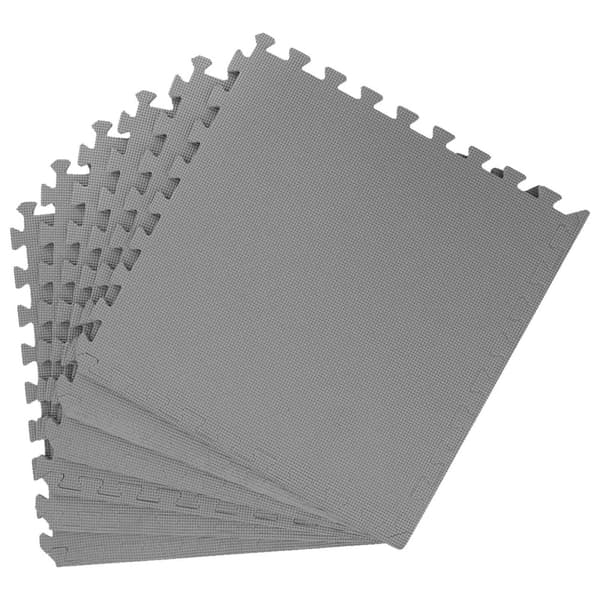 Golvmatta 40 pcs Grå 14,4 m² EVA-skum