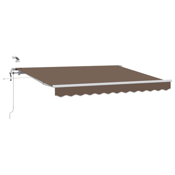 Markis tyg Taupe 300 x 250 cm Polyester