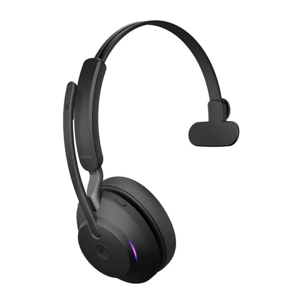 Jabra Evolve2 65 MS Mono - headset - USB-A - med laddningsställ