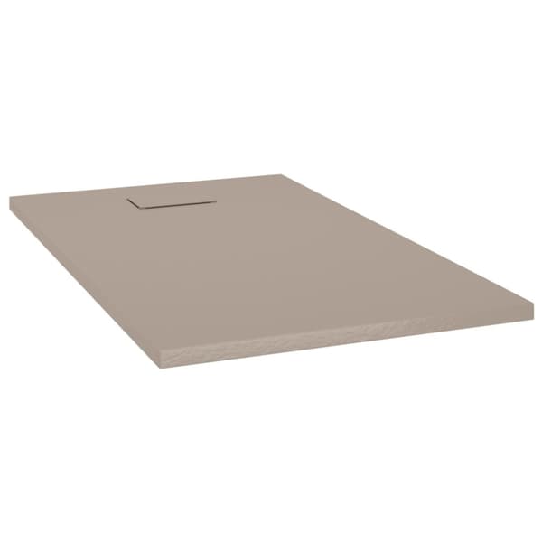 Duschkar SMC brun 120x70 cm