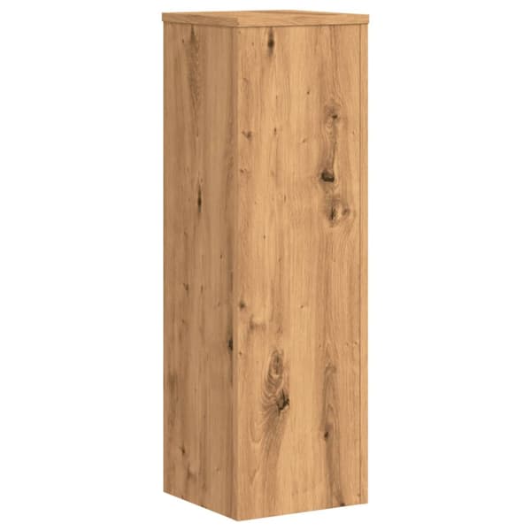 Växtställ 2 st ek 25x25x80 cm konstruerat trä