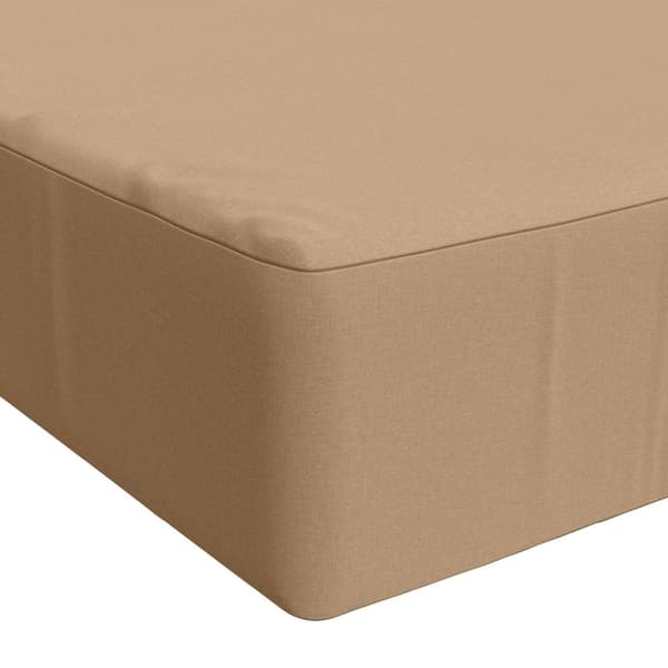Sittkudde SOEST 100% Polyester Sand 120 x 80 x 15 cm