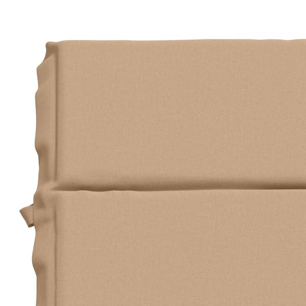 Solstol Kudde GEMERT 100% Polyester Sand 200 x 60 x 3 cm