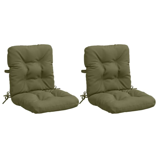 2-delade Höga Ryggstolsdynor VIANEN 2 st 100% Polyester