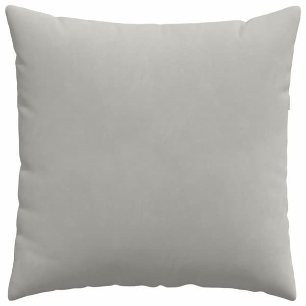 Sofakuddar 2 pcs Ljusgrå 60 x 60 cm tyg