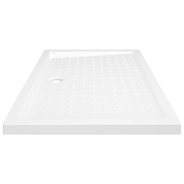 Duschkar med prickar vit 70x100x4 cm ABS
