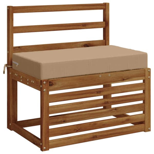 Sittkudde SOEST 100% Polyester Sand 70 x 40 x 10 cm