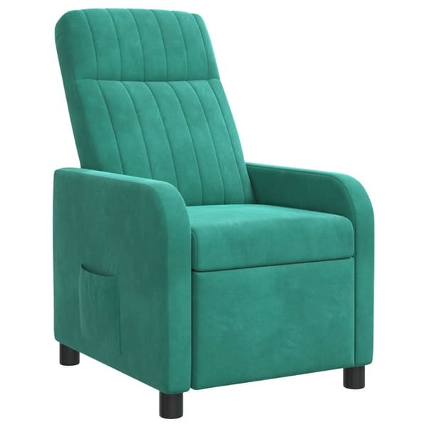 Recliner Turkos Sammet (V)