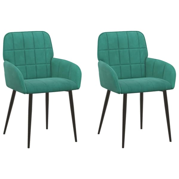 Matstolar 2 pcs Sammet Turkos 57 x 50 x 85 cm