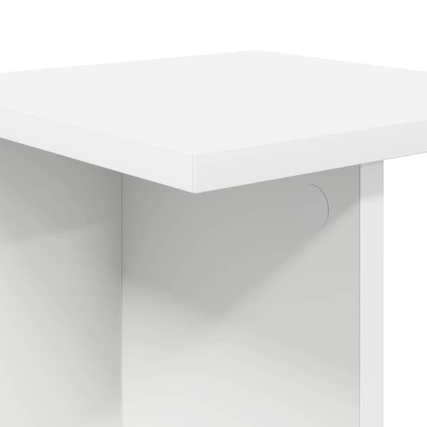 Växtställ Vit 25 x 25,5 x 100,5 cm Konstruerat trä