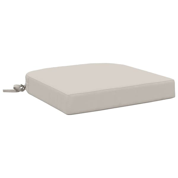 1-delad Sittkudde SOEST 100% Polyester Vit 40 x 40 x 7 cm