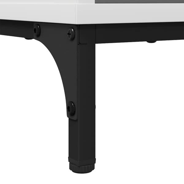 Sideboard Vit 69,5 x 33 x 82 cm Konstruerat trä