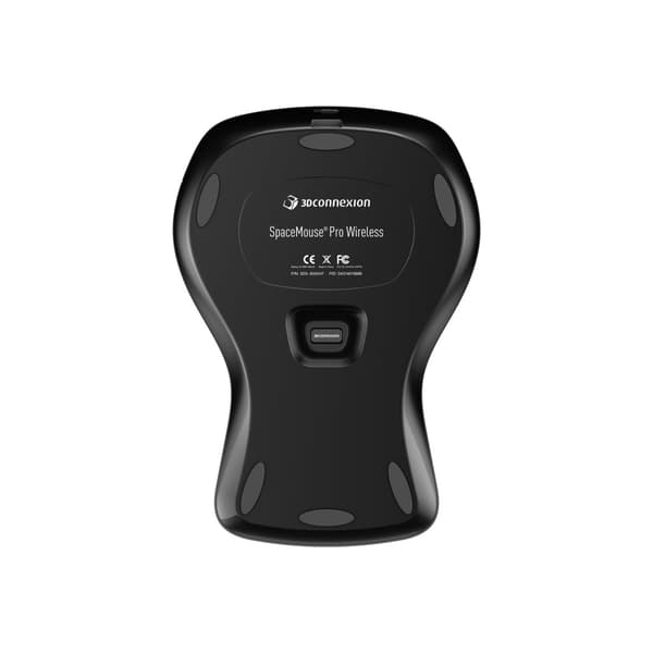 3Dconnexion SpaceMouse Pro Wireless - Bluetooth Edition - 3D-mus - 2.4 GHz, Bluetooth, USB-C