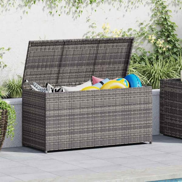 Dynbox grå 120x50x60 cm konstrotting