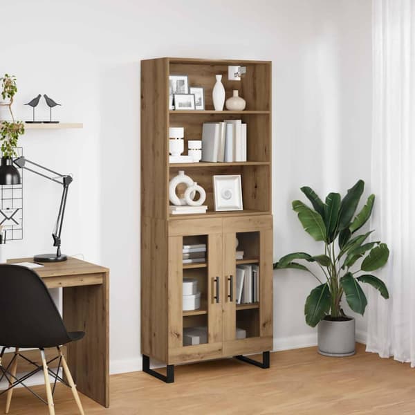 Skåp 2 pcs Artisan Ek Konstruerat trä