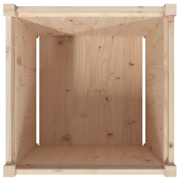 Odlingslåda 60x60x60 cm massiv furu