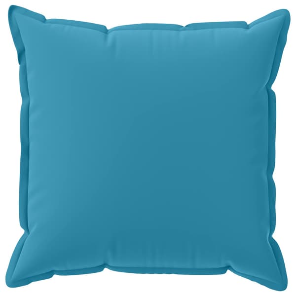 Kuddöverdrag 6 st HOUTEN Ljusblå 60 x 60 cm Polyester
