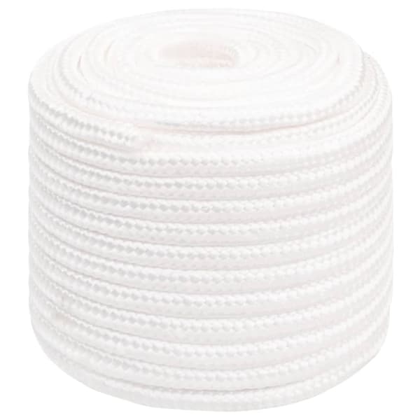 Båtlina helvit 18 mm 100 m polypropylen
