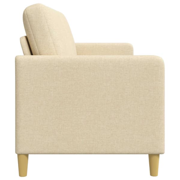 Soffa med förvaring Gräddvit 172 x 78 x 87 cm Polyester