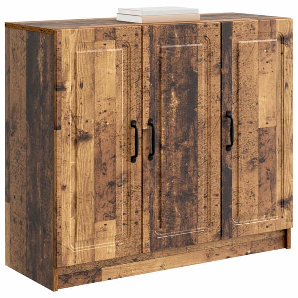 Sideboard Gammalt trä 89 x 34,5 x 77 cm Konstruerat trä