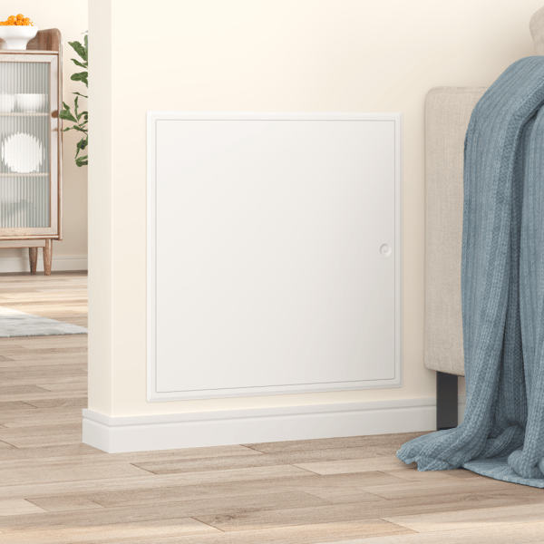 Åtkomstpanel Vit 63 x 63 x 3 cm Stål