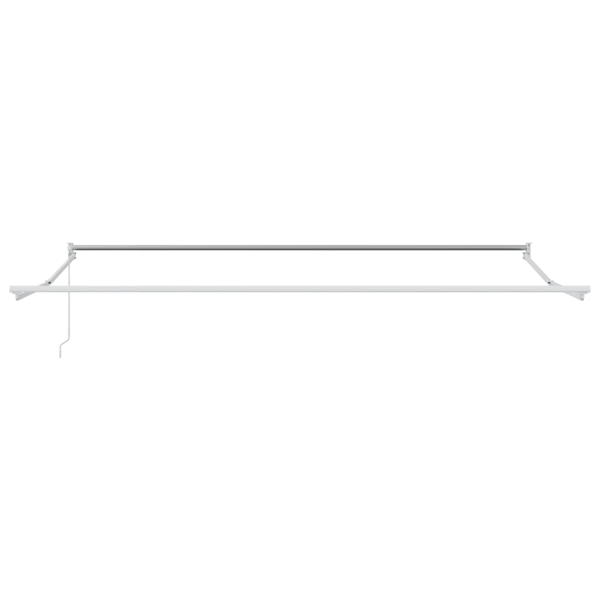 Utfällbar markis Orange och Brunt 400 × 300 cm
