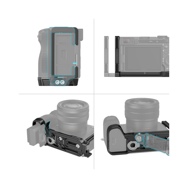 SmallRig 4569 L-Bracket for Sony Alpha 7C II / Alpha 7CR