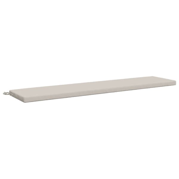 Bänk kudde SOEST 100% Polyester Vit 200 x 40 x 5 cm