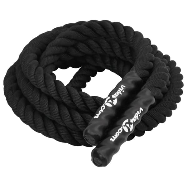 Stridsrep svart 6 m 4,5 kg polyester