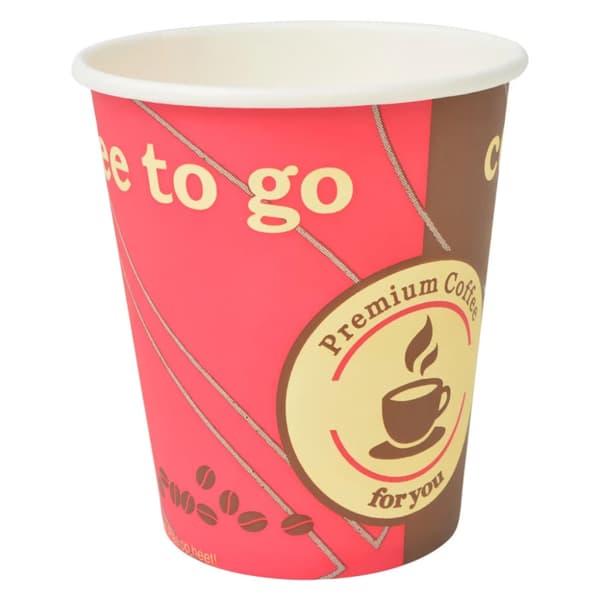 Engångsmuggar 1000 st kaffe papper 240 ml (8 oz)