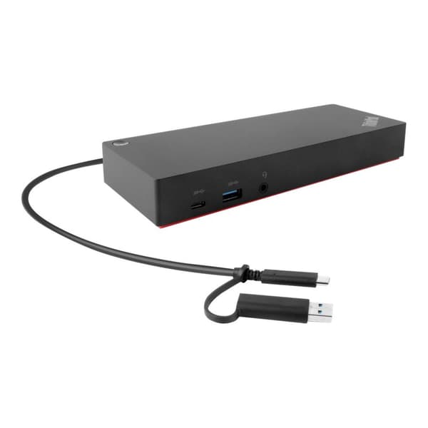 Lenovo ThinkPad Hybrid USB-C with USB-A Dock - dockningsstation - USB-C - 2 x HDMI, 2 x DP - 1GbE