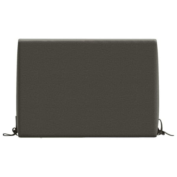 Ryggkudde SOEST 100% Polyester Antracit 60 x 20 x 40 cm