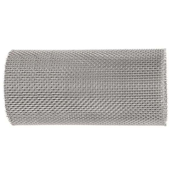 Nätduk 20 x 500 cm 8 Mesh Rostfritt stål 201 Silver