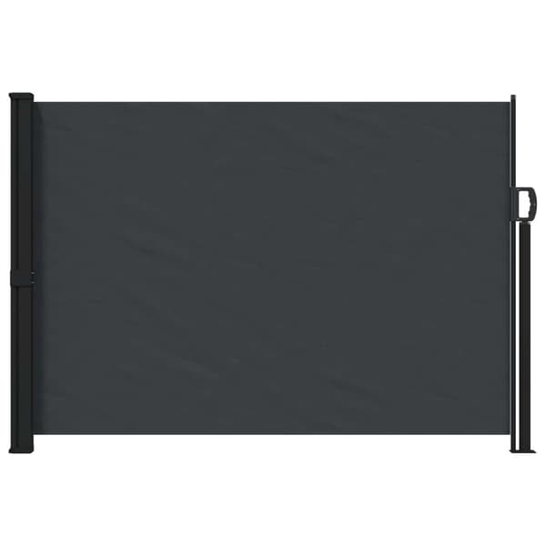 Utfällbar sidomarkis Svart 300 x 170 cm Polyester